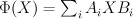 \Phi(X) = \sum_i A_i X B_i
